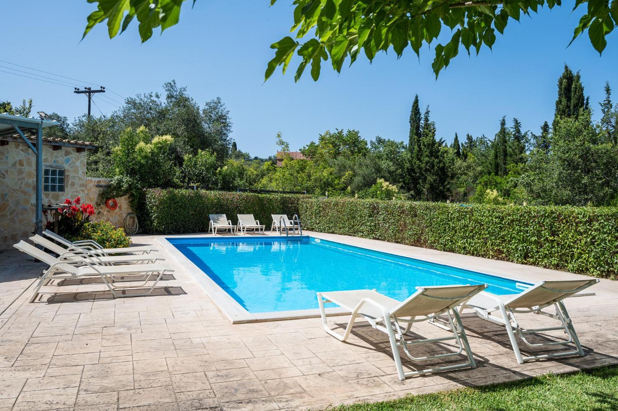 Villa Nefeli With Private Pool By Konnect Dassiá Eksteriør bilde